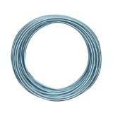 Vaessen Creative Filo di Ferro Modellabile da 10 m x 4 mm Ice Blue – Filo Flessibile per Creazioni Floreali, Realizzazione di Gioielli e Modellismo