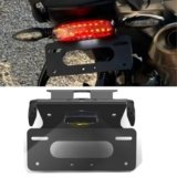 GSX-8S GSX-8R 2023-2026 Supporti per targhe Moto Portatarga per Suzuki GSX 8S GSX-8R 2023 2024 2025 2026 – Nero