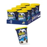 Oreo Original Mini, Piccoli Biscotti al Cacao Ripieni di Crema al Gusto Vaniglia, 8x115g (8 confezioni da 115g)