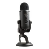 Logitech for Creators Blue Yeti Microfono USB per Registrazione, Streaming, Gaming, Podcasting su PC e Mac, Mic a Condensatore, Laptop, Computer, Effetti Blue VOICE, Stand Regolabile, Plug, Play, Nero