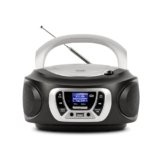 Trevi CMP 510 DAB Stereo Portatile con Radio Digitale DAB e FM RDS, Lettore CD, USB, AUX-IN, Display ad Alta Leggibilità, Antenna Telescopica Orientabile, Nero
