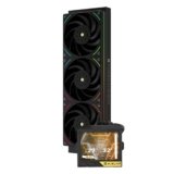 Thermalright-TR Mjolnir Vision 360 UB PRO ARGB – Raffreddatore per CPU Aio, specifica 360 con ventola in linea, schermo LCD da 3,5″ con risoluzione 640 x 480 per AM4/AM5; Intel lga1851