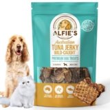 ALFIE’S TREATOS Tuna for Dogs & Cats (2.65 oz), Air-Dried Dog Treats, Omega-3 Food Topper & Training Reward, Australian Wild-Caught, Single Ingredient, Freeze-Dried Alternative