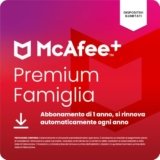 McAfee+ Premium Famiglia Dispositivi Illimitati 2026 |VPN sicura, software di sicurezza informatica, controllo genitori|Abbonamento di 1 anno con rinnovo automatico, Scarica