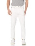 Amazon Essentials Jeans Slim Fit – Colori Fuori Produzione Uomo, Bianco Brillante, 33W / 34L