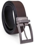 Timberland PRO Men’s 38mm Harness Roller Reversible Leather Belt, Brown/Black, 48