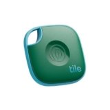 Tile by Life360 Mate (2024) – Localizzatore, cerca oggetti e tracker Bluetooth per chiavi, borse e altro. Trova telefono. Compatibile con iOS e Android. Pacchetto da 1 (Green Surf)
