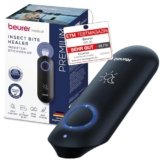 Beurer BR 90 Dopopuntura Giorno&Notte con Luce LED, Post Punture di Zanzare e Morsi d’Insetto senza Additivi Chimici, Allevia Prurito e Gonfiore grazie al calore localizzato, Nero