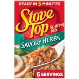 Stove Top Savory Herbs Stuffing Mix, 6 oz Box