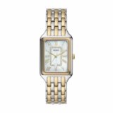 Fossil Orologio Raquel per donna, Movimento al quarzo a tre lancette con cinturino in acciaio inossidabile