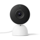 Google Nest Cam Indoor (con cavo, 3ª gen.) – Videocamera di sicurezza per interni con Video 2K – Compatibile con Google Home – Bianco ghiaccio