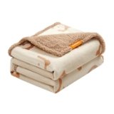 Feandrea Coperta Impermeabile per Cani, Coperta Animali Domestici in Sherpa per Cani di Grande Taglia, Gatti, 203 x 152 cm, XXL, Coprisedile Reversibile Lavabile in Lavatrice, Beige PPB080K01