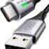 UGREEN Adattatore USB C a USB A 3.2 10Gbs 4 Pezzi Maschio a Femmina Convertitore OTG Type C Thunderbolt 3 Portatile Compatibile con MacBook Pro Air iMac iPhone 17 Pro Max Air iPad Galaxy S25 Dell XPS