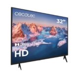Cecotec Televisore 32″ – TV LED 0 Series 0032S. Schermo 32 Pollici, HD, Risoluzione Immagini e Video Ottimale, Sistema Dolby, Memoria Flash, Connettività HDMI/USB, Telecomando