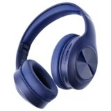 Siindoo JH-923 Wireless Headphones Over Ear, 65H Playtime, 3EQ Sound Modes, Hi-Res Audio with Deep Bass Microphone,Foldable Lightweight Bluetooth Headphones for Travel/Office/Cellphone/PC (Blue)