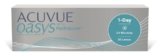 ACUVUE OASYS 1-Day con tecnologia HydraLuxe, Lenti a contatto giornaliere; Visione chiara e nitida e comfort elevato; Protezione UV;-2.50 diottrie; BC 8.5; DIA 14.30; 30 lenti