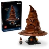 LEGO Harry Potter Talking Sorting Hat W/ 31 Voices – Harry Potter Building Set – Gift Idea for Adults, Women & Men, 18+ – 76429