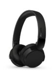 Philips TAH4209BK Cuffie On-Ear wireless bluetooth leggere con isolamento acustico passivo – 55 ore di riproduzione, suono naturale, chiamate chiare, bassi dinamici, 2 ore di carica USB-C – Nero