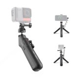 PGYTECH CapLock MantisPod Power Manico Batteria Montaggio per Insta360 X3 Carica Selfie Vlog Allegato Treppiede con Action Camera e Adattatore 1/4″ Bastone di Alimentazione 5000mAh per Telefono