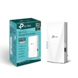 TP-Link RE700X Ripetitore WiFi 6 Dual-Band AX3000Mbps, WiFi Extender e Access Point, 1 Porta Gigabit, MU-MIMO, Beamforming, Amplificatore Segnale Wi-Fi, TP-Link Onemesh