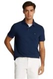 Tommy Hilfiger Uomo Maglietta Polo Maniche Corte 1985 Regular Fit, Blu (Night Sky), XS