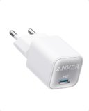 Anker Caricatore iPhone USB C GaN 30W, 511 (Nano 3), Caricabatterie USB C rapido PIQ 3.0 PPS, compatibile con iPhone 17 Pro Max Air/Serie 16-12,Samsung S25 Ultra,Pixel 4, iPad (senza cavo di ricarica)