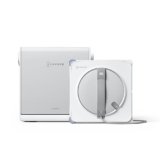 ECOVACS WINBOT W2S OMNI Robot Lavavetri con Stazione Multifunzione, Pulizia Intelligente da Bordo a Bordo con TruEdge™, Ricarica Durante l’uso, Nebulizzazione a 3 Ugelli, Protezione a 12 Livelli
