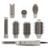 Cecotec Modella Capelli 8 Teste CeramicCare 8in1 AirGlam Gyro Champagne. 1500W, 110000RPM, Liscia, Modella e Arriccia i Capelli, Motore Brushless, Funzione Rotativa, Rivestimento Ceramico e Cheratina