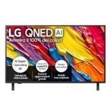 LG QNED AI QNED84 TV 43 pollici, Smart TV 4K, Processore α7 Gen8, Dynamic QNED Color, Design Ultra Slim, webOS con AI e telecomando puntatore AI, Gaming con VRR 4K@60Hz, 43QNED84A6C 2025