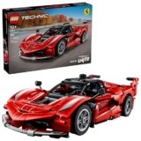 LEGO Technic Ferrari FXX K Toy Car – Building Toy for Girls & Boys, Ages 10+ – Cool Birthday Gift for Kids – Race Car Model for Play & Display – 42212
