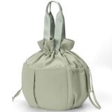 Hafmall Borsa termica per il pranzo, riutilizzabile, grande capacità, antimacchia, per donne, verde