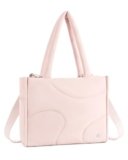 Telena Borsa tote da donna, trapuntata, leggera, per viaggi, lavoro, palestra, rosa