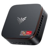 NiPoGi Hype H1 Mini PC ΑΜD Ryzen 7 6800H (Max 4.7GHz, 8C/16T) 32GB LPDDR5 6400MHz/512GB M.2 NVMe SSD,WiFi 6/BT 5.2 Triplo Display 4K@60Hz(DP2.0+HDMI 2.0+Type-C)/W-11 VESA Supportato