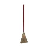 Boardwalk Corn Fiber Lobby/toy Broom, Corn Fiber Bristles, 39″ Overall Length, Red