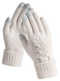TRENDOUX Winter Driving Running Biking Hiking Walking Gloves for Ladies, Typing Texting Soft Glove for Indoor Office, Cozy Season Gift