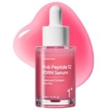 TOSOWOONG Siero Pink Peptide PDRN con 10.320 ppm di DNA di Salmone, 12 Peptidi, Niacinamide, Idratante, Illuminante, Uniformante, Tonificante, Skincare Coreana, 33ml