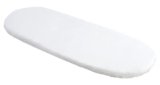 Medi Partners Lenzuola Lettino Culla 86×40 Lenzuolo Navicella Neonato Carrozzina con Angoli – 100% Cotone Passeggino Materasso Fitted Sheet Coprimaterasso (Bianco)