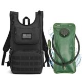 G4Free Molle Hydration Pack Zaino Militare Isolato con 2L Vescica Tattico Daypack per Escursionismo, Corsa Ciclismo