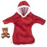 Snoop Dogg Pajama Expansion Pack – Red Robe with Teddy Bear for Snoop on The Stoop, Funny, Secret Santa