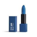 3INA MAKEUP – The Lipstick 845 – Ceruleo Scuro – Rossetto Matte – Alta Pigmentazione – Rossetti Cremosi – Profumo di vaniglia e custodia magnetica – Lucido e Mat – Vegan – Cruelty Free