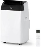 RBFGYIOP Condizionatore Portatile 3-in-1 Silenzioso 10000 BTU – Raffreddamento, Deumidificatore 30L/giorno, Ventilatore 2 Velocità – Timer 24h, Display Digitale, Telecomando, Gas R290 Ecologico – Per