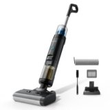 LEFANT LS200 Aspirapolvere Lavapavimenti Senza Fili, 20.000 Pa, Pulizia 3-in-1 Spazza Aspira Lava Pavimenti Duri, Bordo 5 mm, Autopulente, 30 Min Autonomia 210㎡, Scopa Elettrica Leggera e Maneggevole