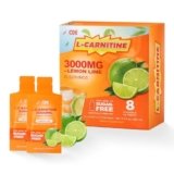 L-Carnitine Liquid Supplement with l carnitine 3000 and l carnitine – Pre-Workout Formula with Green Tea, Taurine & Electrolytes for Active Performance (30 Sachets)