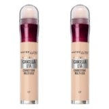 Maybelline New York Correttore Multi-Uso, Idratante e con Coprenza Modulabile, Imperfezioni e Occhiaie Coperte, Con Bacche di Goji e Haloxyl, Cancella Età, Tonalità: 01 Light, Bipacco