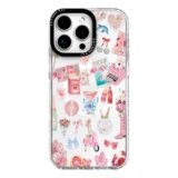 ChiCaseVer for iPhone 13 & iPhone 14 Case, Romantic Coastal Collage Pattern, Cute Soft Slim TPU Compatible with MagSafe, Military-Grade Drop Protection & Camera Protection for Women Girls