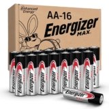 Energizer MAX AA Batteries (16 Pack), Double A Alkaline Batteries