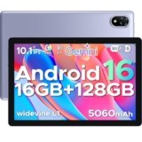 DOOGEE U10 Android 16 Tablet 10 Pollici Gemini AI, 16GB(4+12) RAM+128GB/2TB TF, WiFi 6, 1280 * 800 IPS HD, 5060mAh, 8MP+5MP, Tablet in Offerta Widevine L1/BT5.0/OTG – Viola