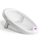 OKBABY Jelly Sdraietta da Bagno Richiudibile Morbida e Confortevole per il Bagnetto del Neonato, 0-8 Mesi (8kg), Bianco