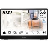 MSI PRO MP161 E2U Monitor portatile FHD 15,6″ – Pannello IPS (1920 x 1080), 60Hz, Schermo aEye-Friendly (PC, Laptop, Mobile) – Mini-HDMI™ 2.0b (FHD@60Hz), 2 x USB Type-C