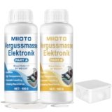 Miioto Gel Isolante Elettrico, Sigillante Impermeabile Trasparente, Con Scatola Di Derivazione Esterna, Adatta per Circuiti Stampati, Stampi, Isolata